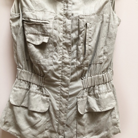 ESTHIS LINEN VEST - Picture 7 of 14